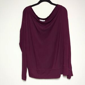 Athleta Women's Blouse in Deep Burgundy